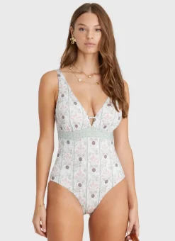 Aqua Blu One Pieces^Alana DD/E Cup One Piece Amaryllis