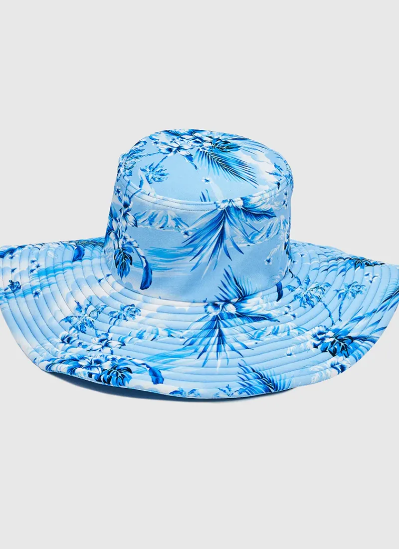 Aqua Blu Shop Infants (00-2)^Lycra Bucket Hat Atlas