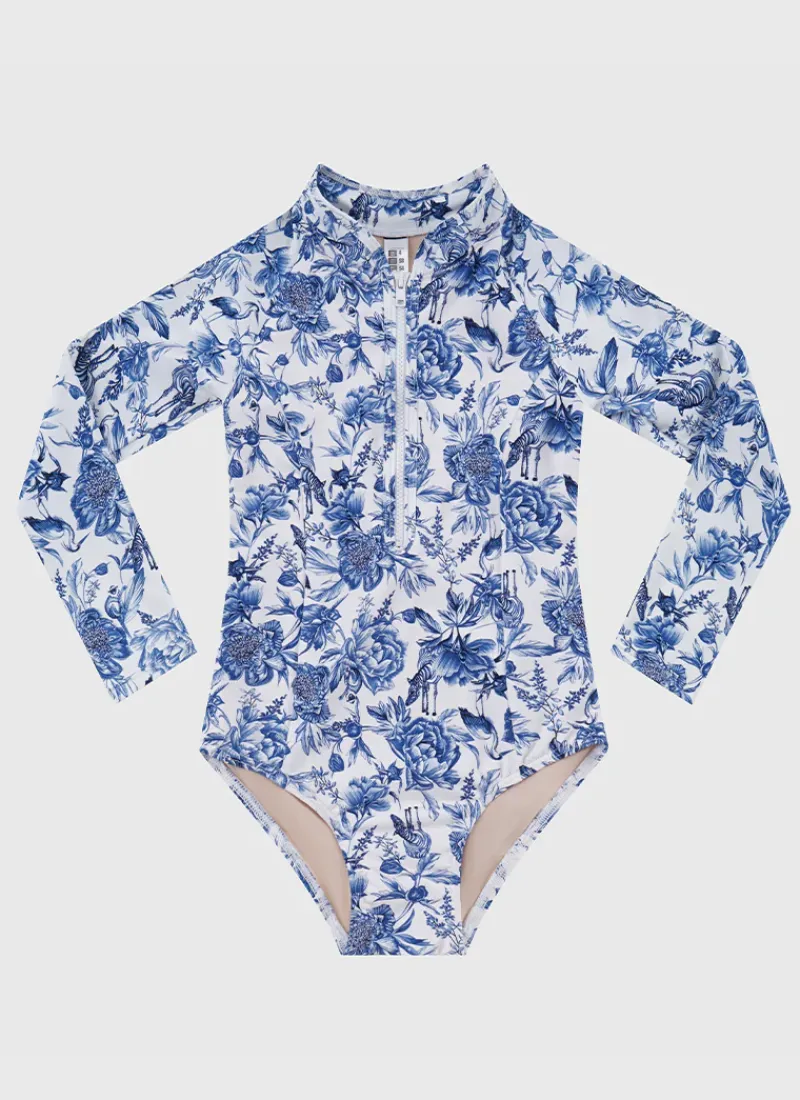 Aqua Blu Shop Juniors (3-7)|One Pieces^Long Sleeve One Piece Azalea