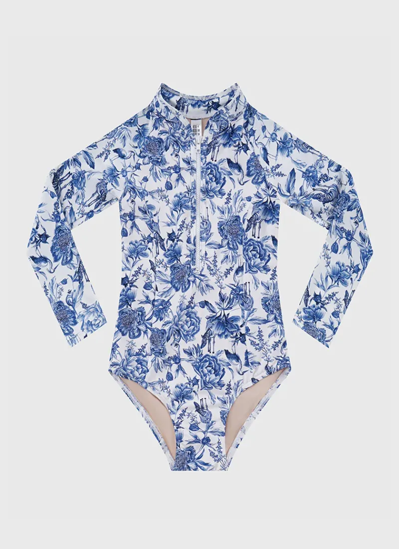 Aqua Blu Shop Teens (8-16)|One Pieces^Long Sleeve One Piece Azalea