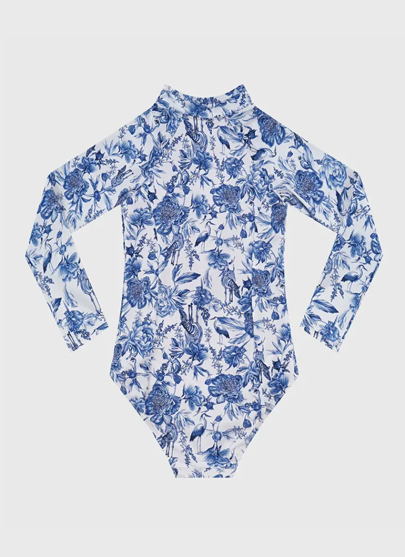 Aqua Blu Shop Teens (8-16)|One Pieces^Long Sleeve One Piece Azalea