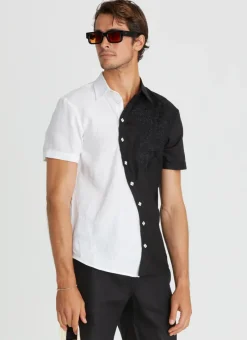 Aqua Blu Tops|Tops^Liam Shirt Blanca