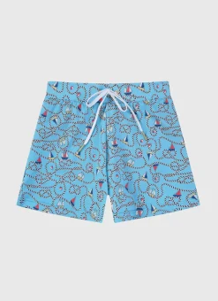 Aqua Blu Shop Teens (8-16)|Bottoms^Lycra Swim Shorts Bowline