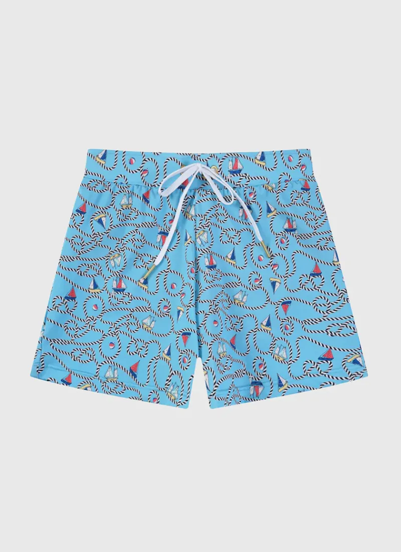 Aqua Blu Shop Teens (8-16)|Bottoms^Lycra Swim Shorts Bowline