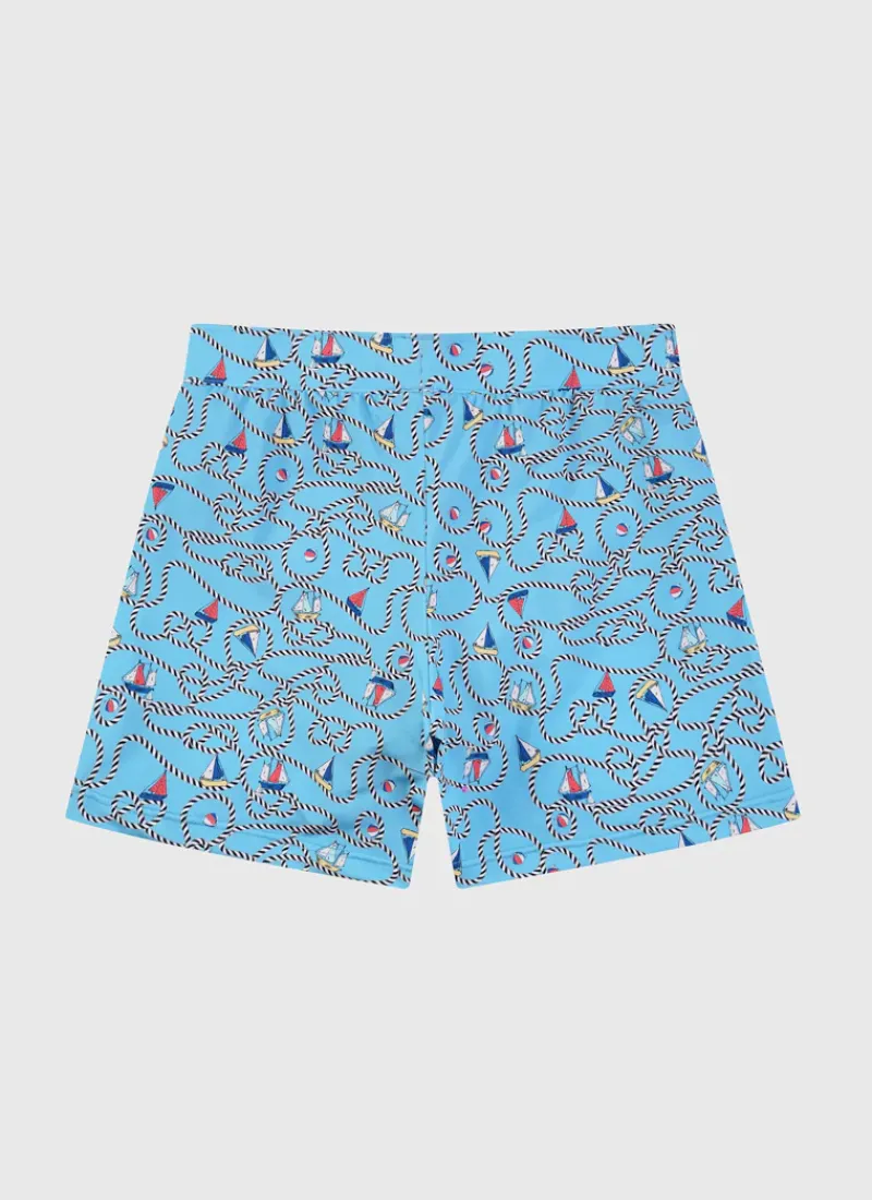 Aqua Blu Shop Teens (8-16)|Bottoms^Lycra Swim Shorts Bowline