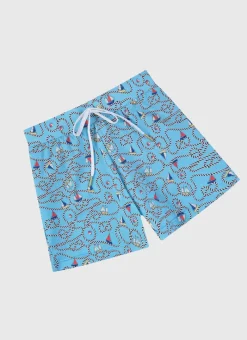 Aqua Blu Shop Teens (8-16)|Bottoms^Lycra Swim Shorts Bowline