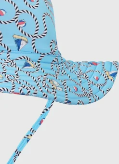 Aqua Blu Hats^Sun Hat Bowline