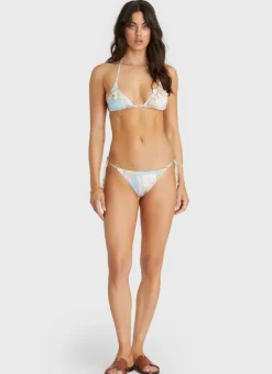 Aqua Blu Tops^Aaliyah Triangle Brindle