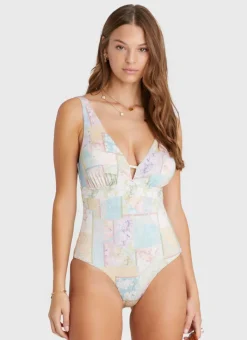 Aqua Blu One Pieces^Alana DD/E Cup One Piece Brindle