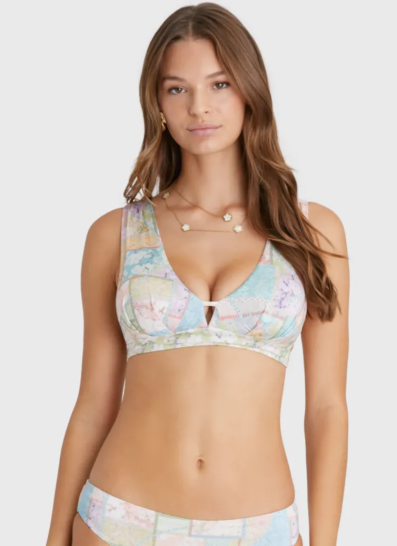 Aqua Blu Tops^Celeste D/DD Cup Top Brindle