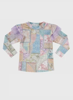 Aqua Blu Shop Infants (00-2)|Rashies^Long Sleeve Rash Vest Brindle