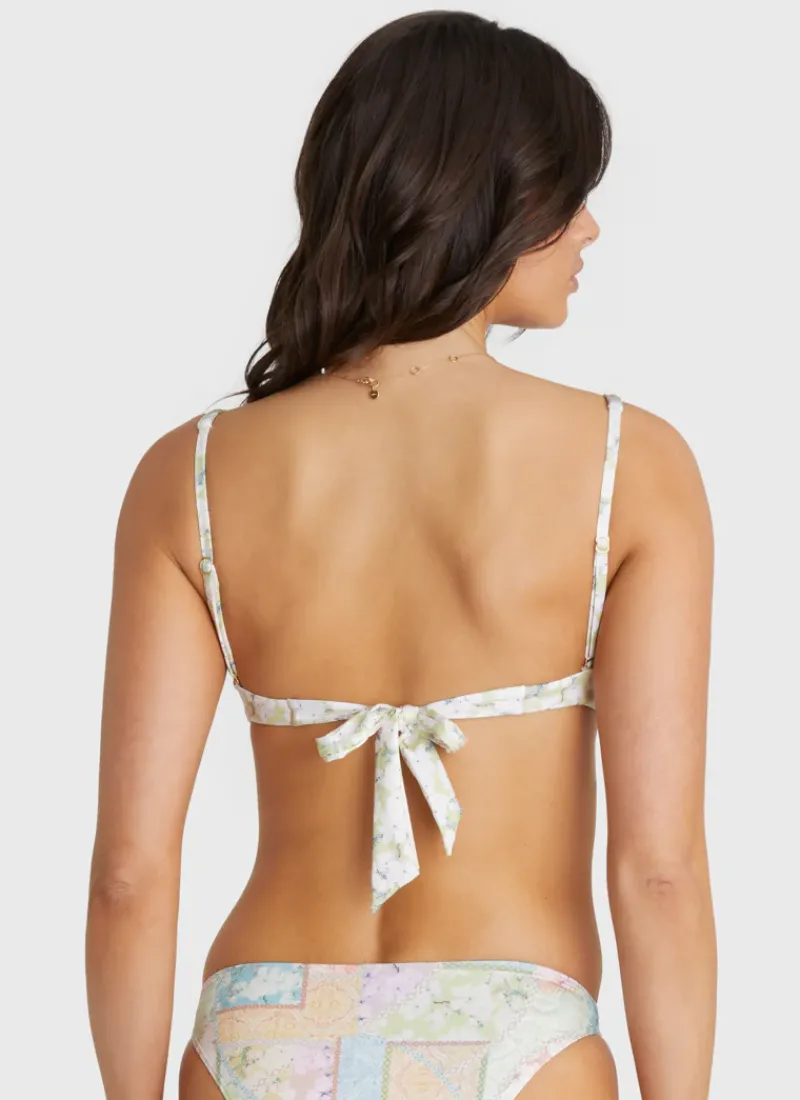 Aqua Blu Tops^Zara Balconette Brindle