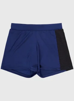 Aqua Blu Shop Teens (8-16)^Building Blocks Lycra Swim Shorts