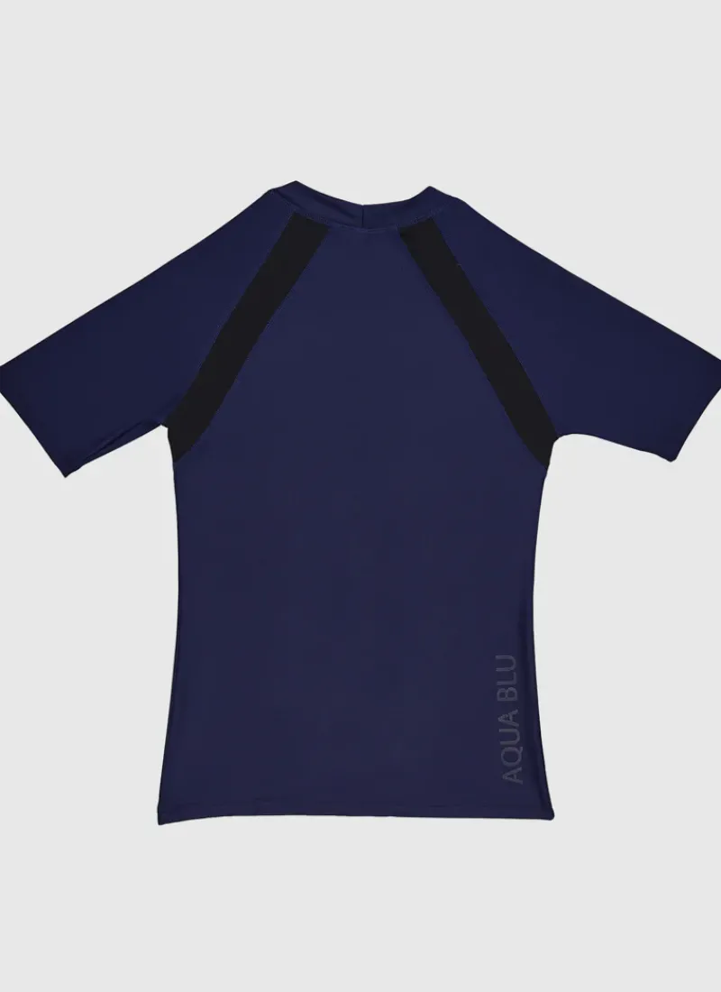 Aqua Blu Shop Juniors (3-7)|Shop Teens (8-16)^Building Blocks Short Sleeve Rash Vest