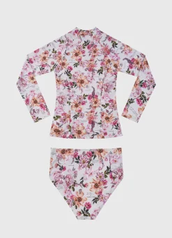 Aqua Blu Rashies|Sets^Long Sleeve Rash Vest Set (SAMPLE) Chase