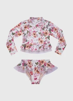 Aqua Blu Rashies|Sets^Long Sleeve Rash Vest Set Chase