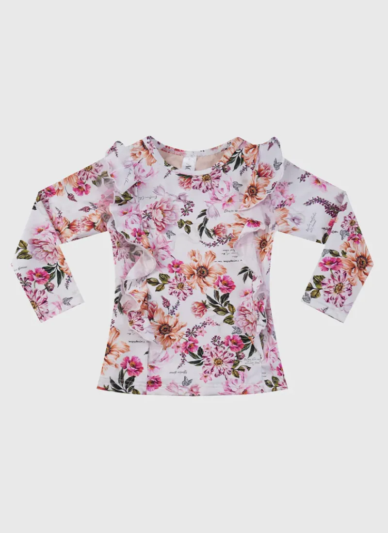 Aqua Blu Rashies^Long Sleeve Rash Vest Chase