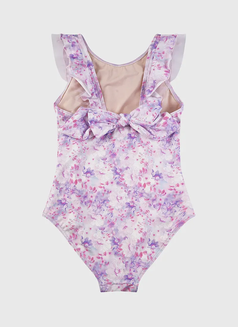Aqua Blu Shop Juniors (3-7)|One Pieces^Frill One Piece Cherry Blossom