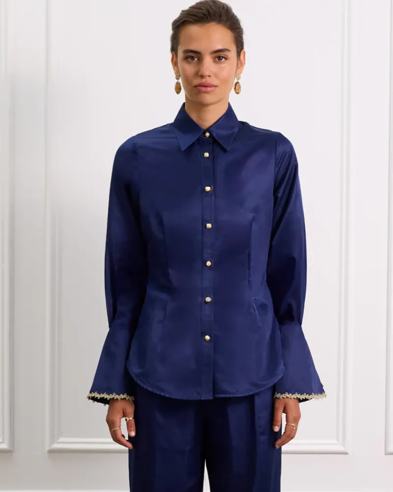 Aqua Blu Tops^Éclat Juliette Blouse