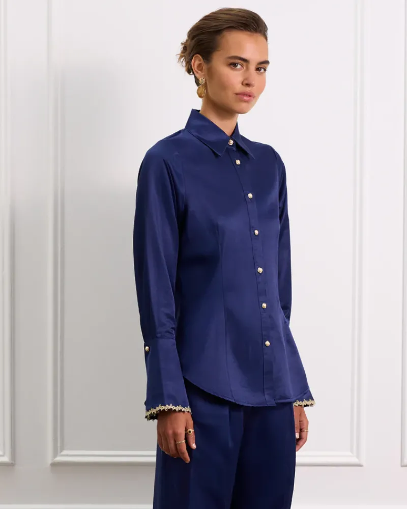 Aqua Blu Tops^Éclat Juliette Blouse