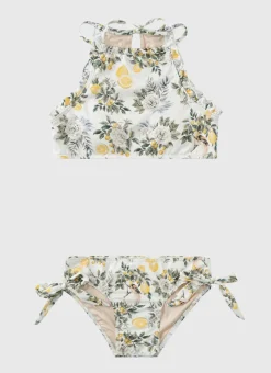 Aqua Blu Shop Juniors (3-7)|Sets^Halter Neck Bikini Set Clementine