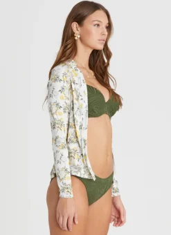 Aqua Blu Rash Guards|Tops^Lyla Rash Guard Clementine