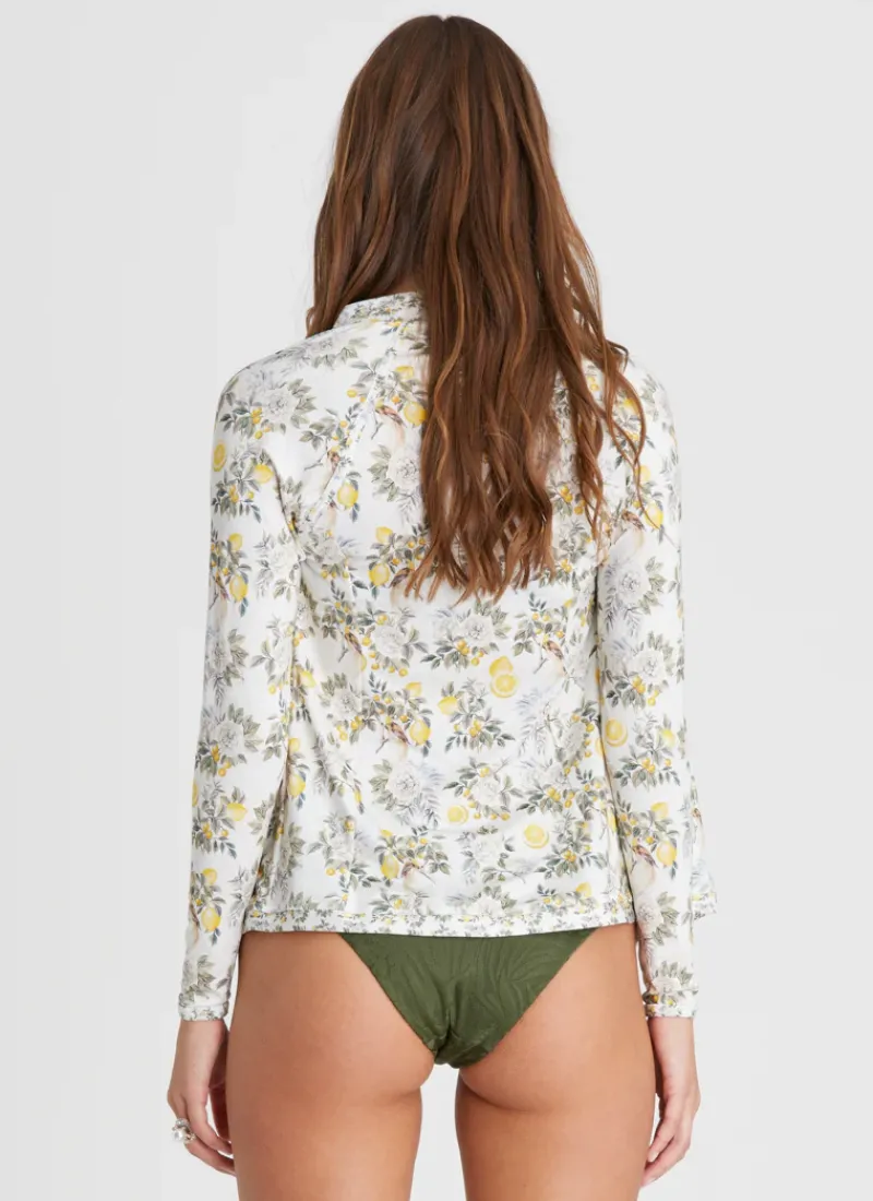 Aqua Blu Rash Guards|Tops^Lyla Rash Guard Clementine