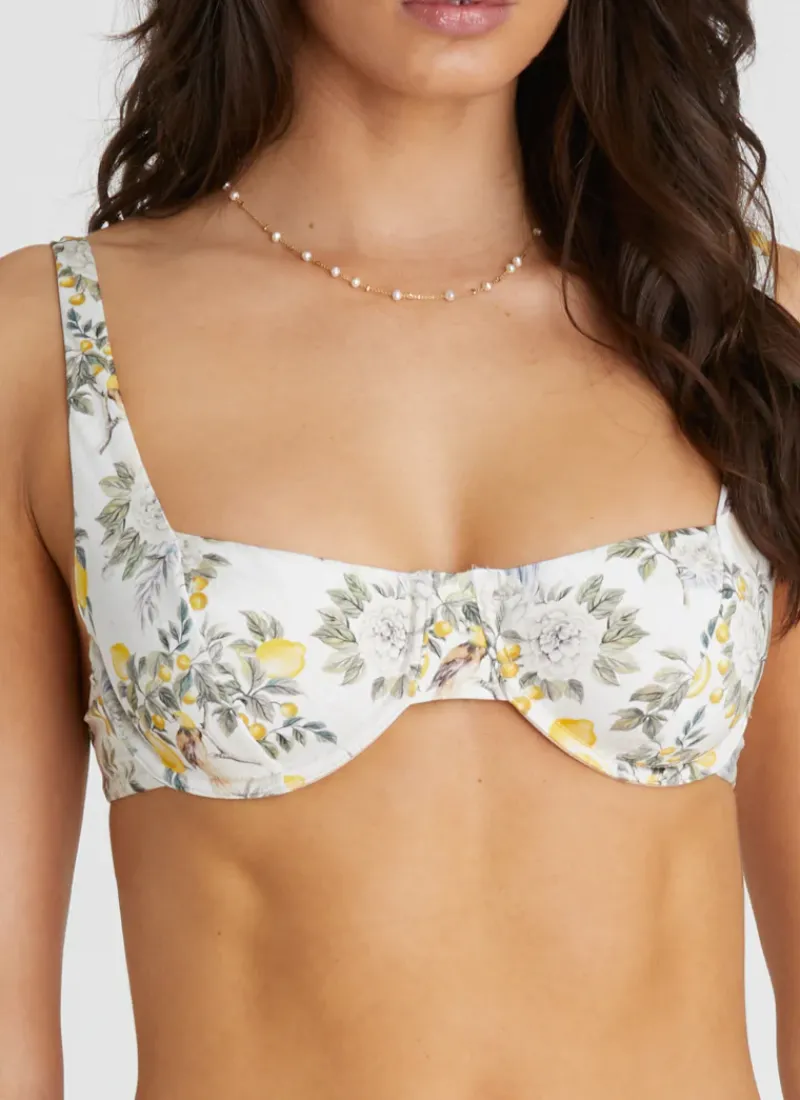 Aqua Blu Tops^Zara Balconette Clementine