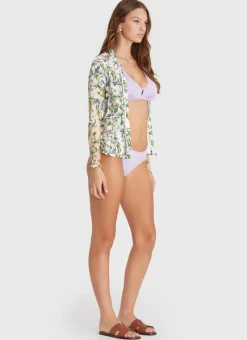 Aqua Blu Rash Guards|Tops^Lyla Rash Guard Daffodil