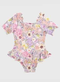 Aqua Blu Shop Juniors (3-7)|One Pieces^Short Sleeve One Piece Daisy