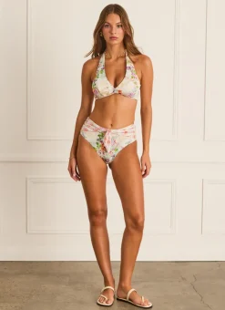 Aqua Blu Bottoms^Margot High Waist Pant Dianthus