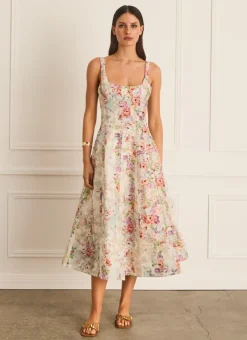 Aqua Blu Dresses^Nicolette Dress Dianthus