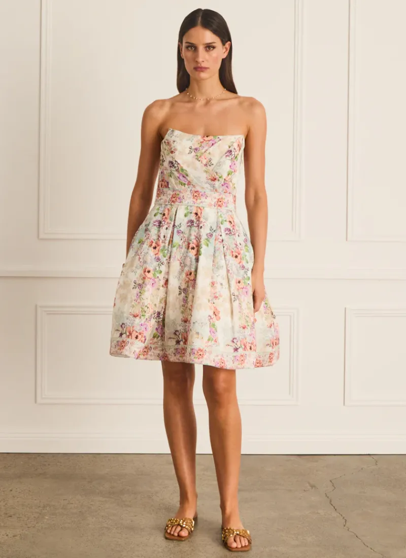 Aqua Blu Dresses^Simone Mini Dress Dianthus