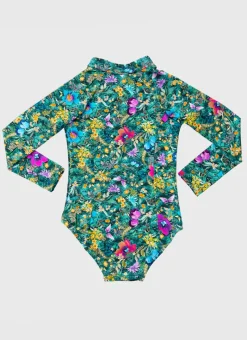 Aqua Blu Shop Juniors (3-7)|One Pieces^Long Sleeve One Piece Elm