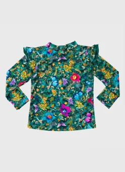 Aqua Blu Shop Infants (00-2)|Rashies^Long Sleeve Rash Vest Elm