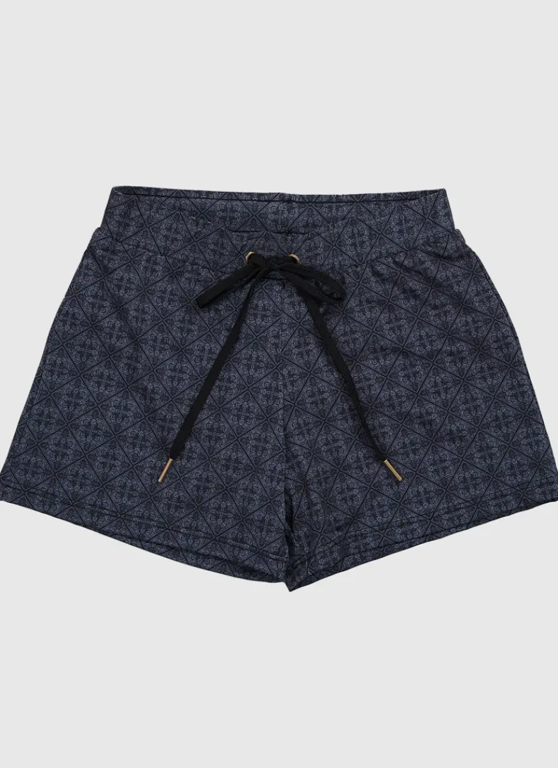 Aqua Blu Shop Teens (8-16)^Eros Lycra Swim Shorts Multi