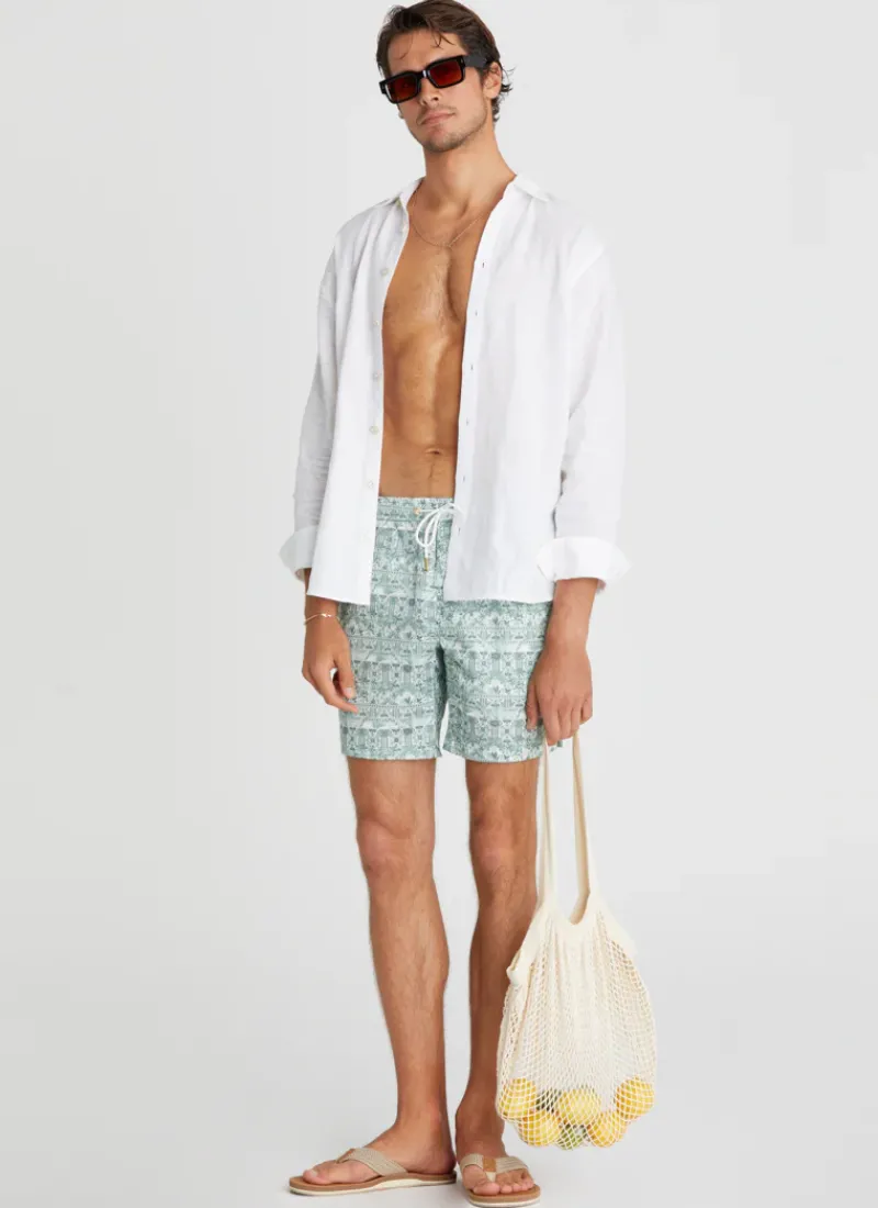 Aqua Blu Swim Shorts^Boardshorts Evergreen