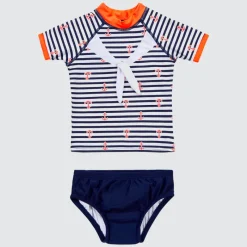 Aqua Blu Shop Infants (00-2)^Rashie and Swim Nappy Set Explorer