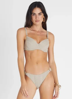 Aqua Blu Bottoms^Fawn Alexis Cheeky Pant Beige