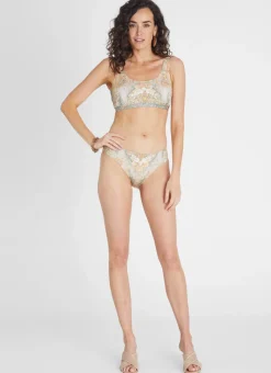 Aqua Blu Bottoms^Charlize Classic Pant Floret