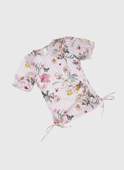 Aqua Blu Rashies|Sets^Short Sleeve Rash Vest Set Flutter