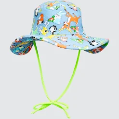 Aqua Blu Shop Infants (00-2)^Lycra Bucket Hat Forest Adventures
