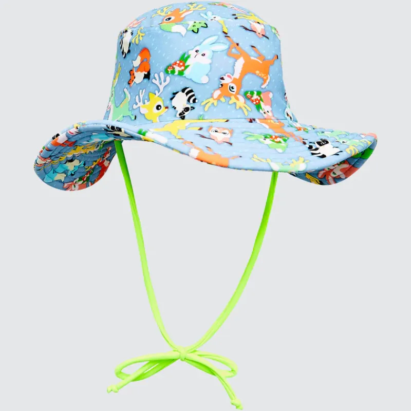 Aqua Blu Shop Infants (00-2)^Lycra Bucket Hat Forest Adventures