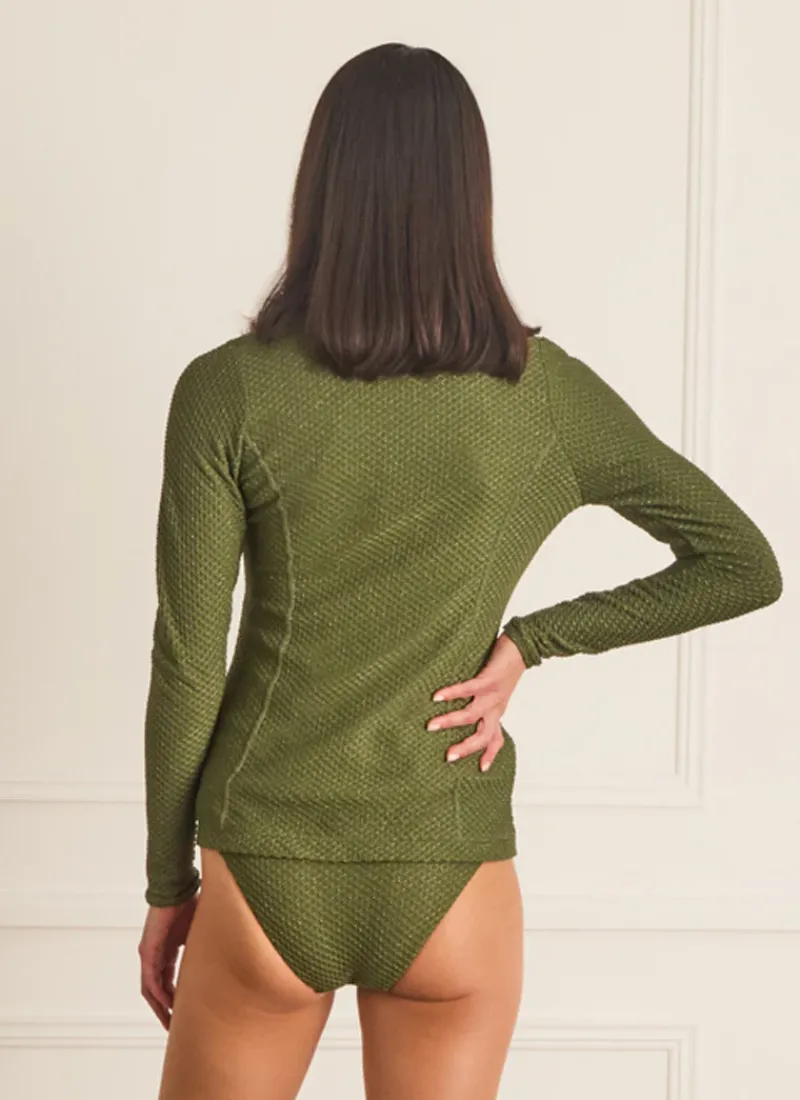 Aqua Blu Rash Guards^Lyla Rash Guard Foret