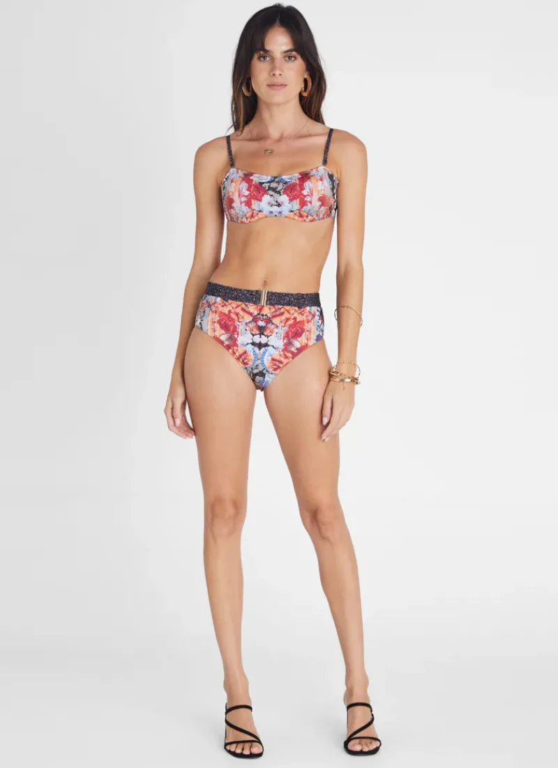 Aqua Blu Bottoms^Marilyn High Waist Pant Gardenia