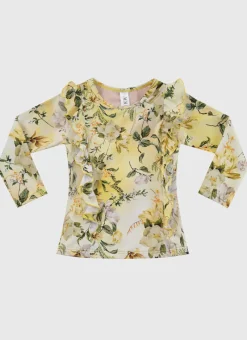 Aqua Blu Rashies^Long Sleeve Rash Vest Holly