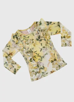 Aqua Blu Rashies^Long Sleeve Rash Vest Holly