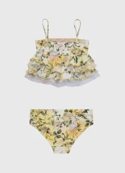 Aqua Blu Sets^Tiered Frill Bikini Set Holly