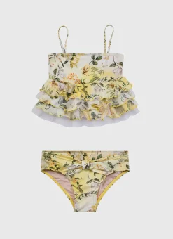 Aqua Blu Sets^Tiered Frill Bikini Set Holly