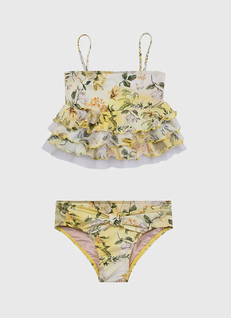 Aqua Blu Sets^Tiered Frill Bikini Set Holly